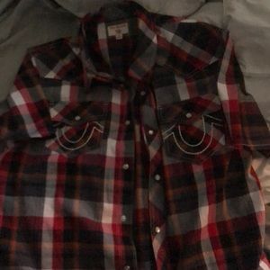 True religion men’s button up
